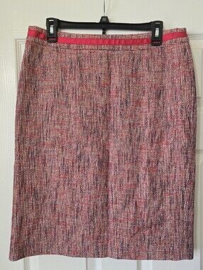 Boden Tweed Pencil Skirt, 10